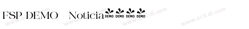 FSP DEMO   Noticia字体转换
